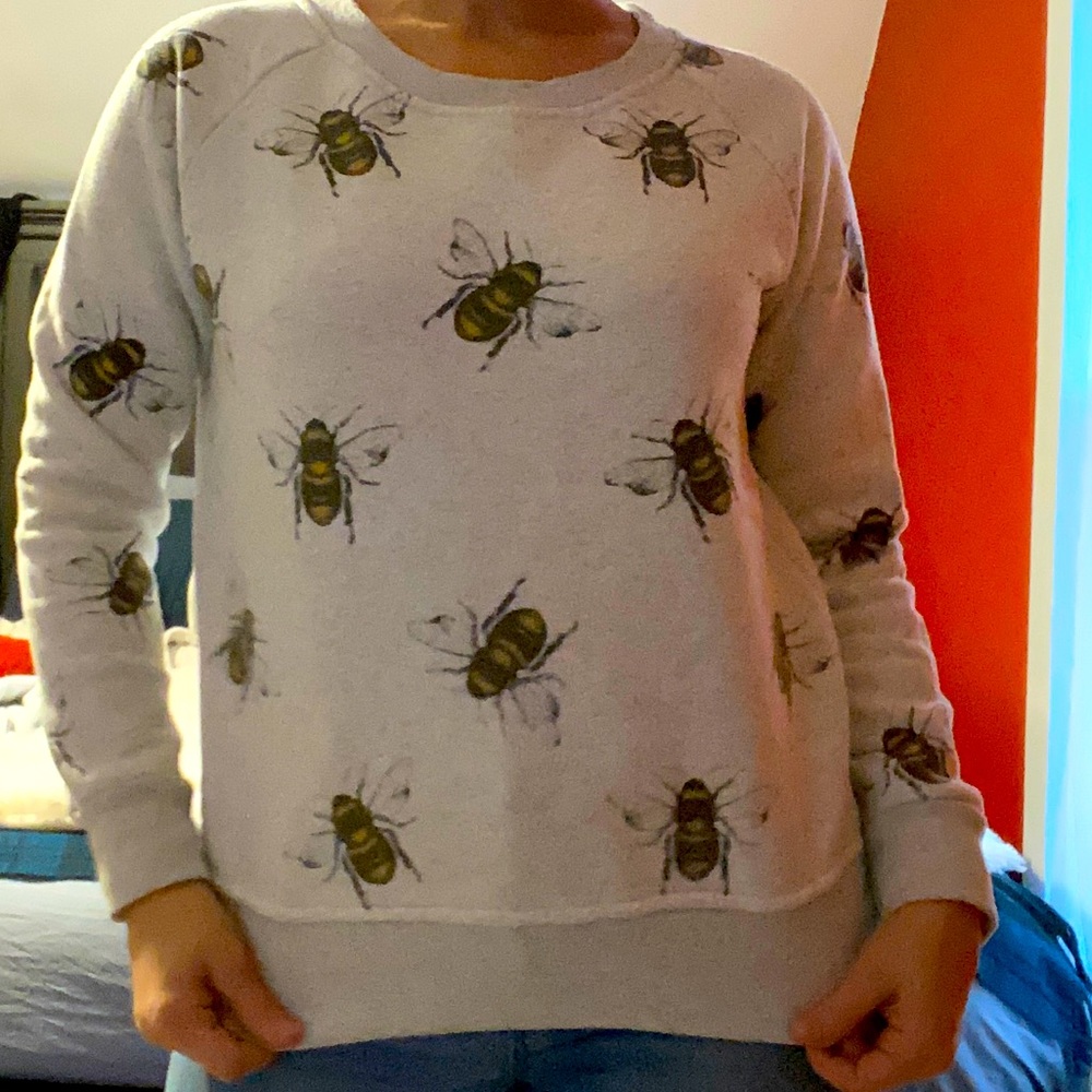 LA Soul Small Grey Honey Bee Sweatshirt